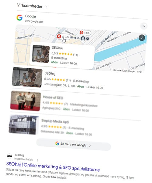Google Ads bureau i Odense
